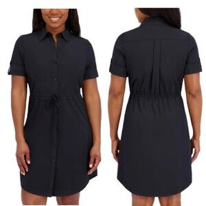 NWT Halston Women's Stretch Dress, Black